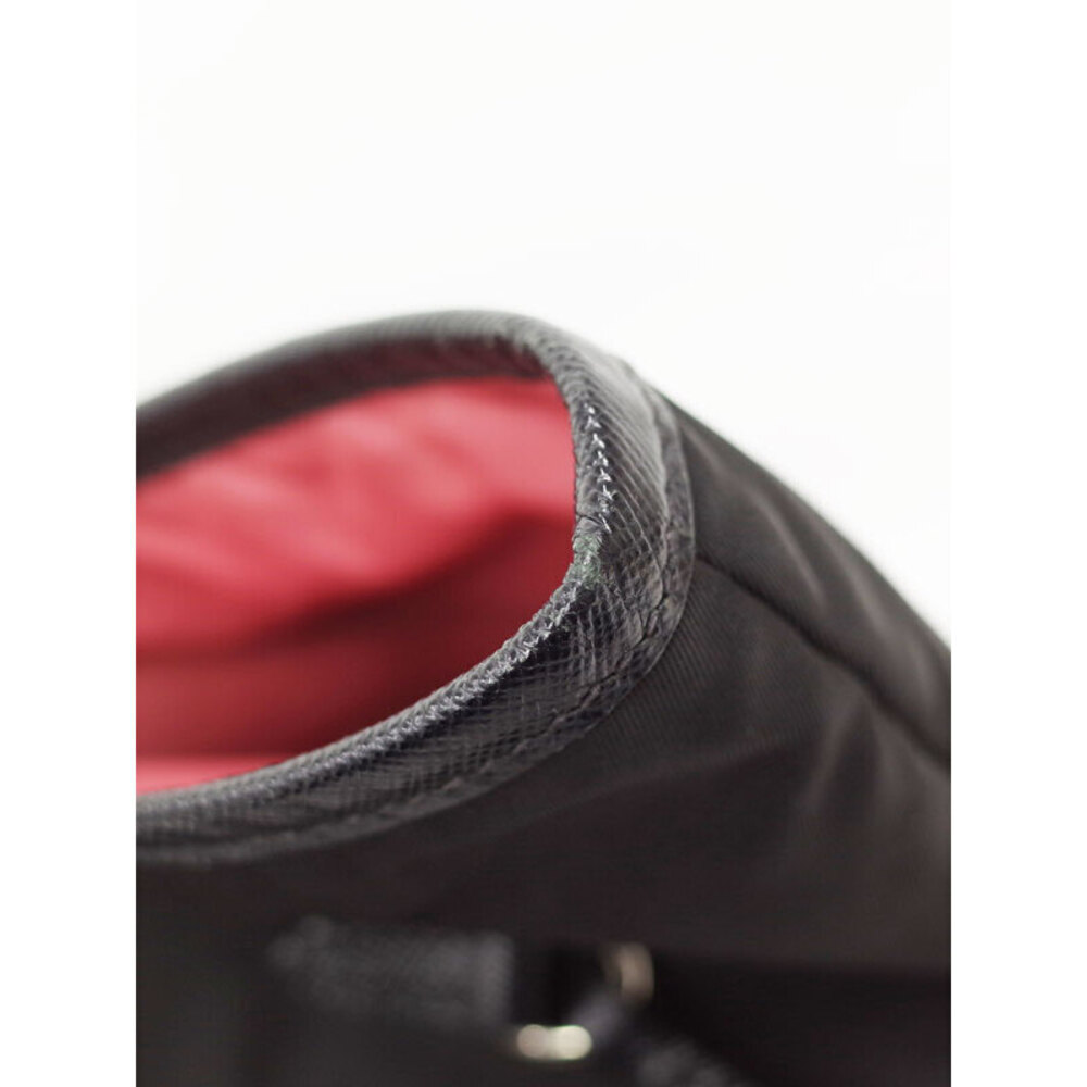 Prada Tessuto Nylon Tote Saffiano trim bag leather - Picture 4 of 9